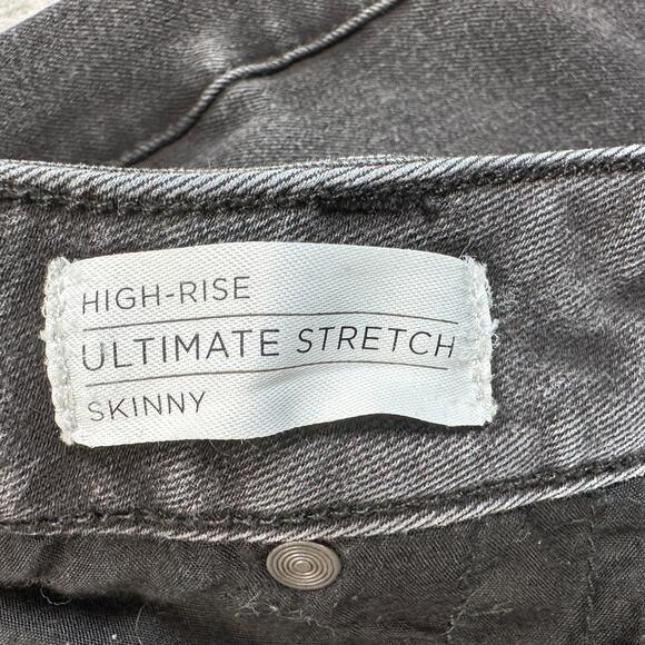 Lane Bryant Jeans Womens Size 16L Black High Rise Ultimate Stretch Skinny Curvy - Picture 7 of 12